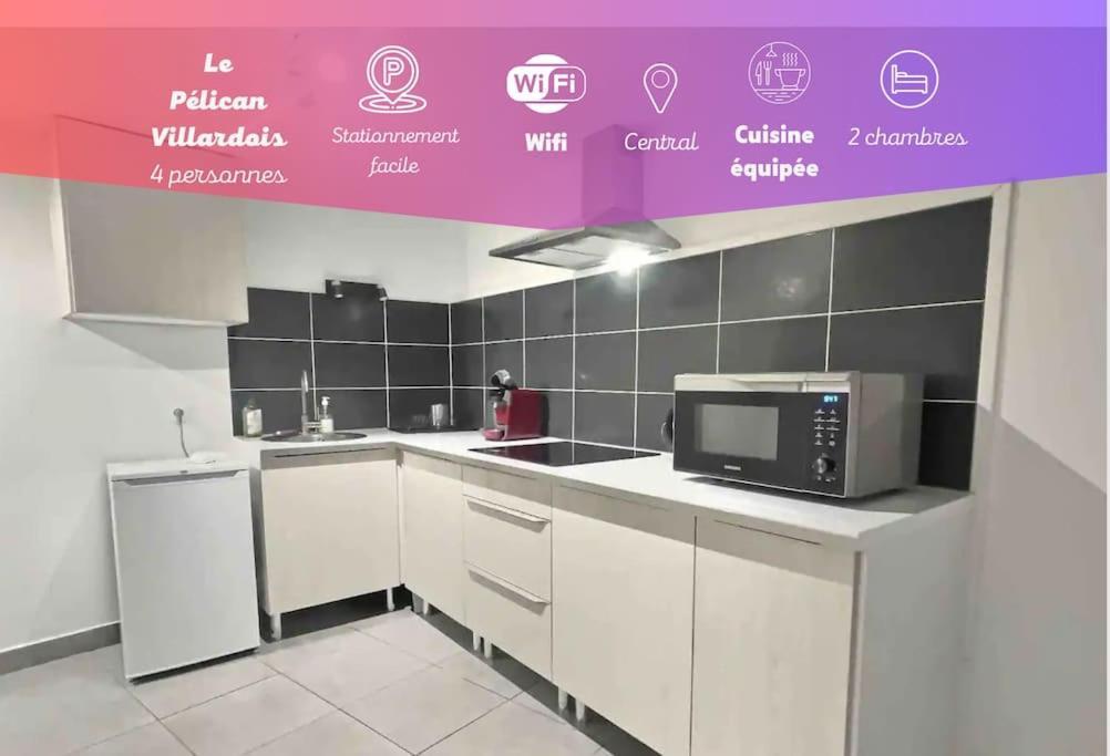 Le Pelican Villardois - 2 Chambres - Centre 빌라-레-동브 외부 사진